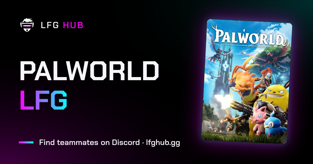Server Discord Palworld - Komunitas Palworld | LFG Hub